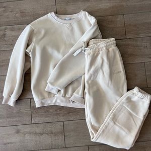 Petal and Pup Sweat Set